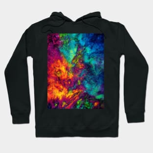 Psychedelic Abstract Tie Dye Hoodie